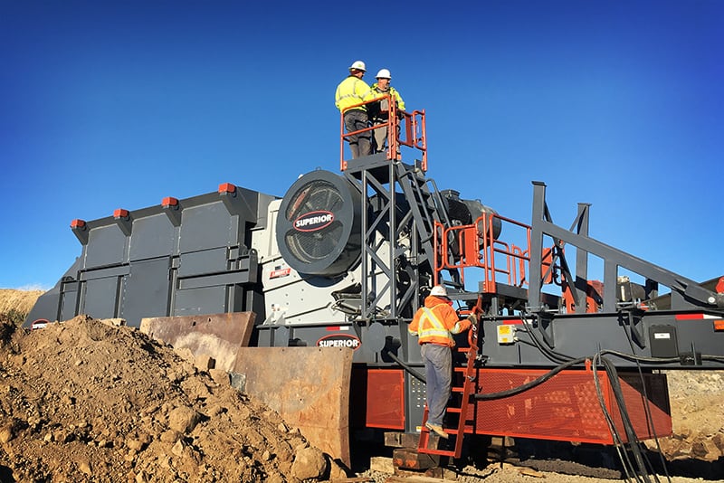 Liberty Jaw Crusher in Application | Superior Industries