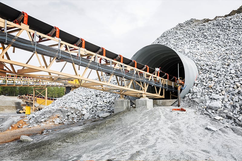 Tunnel Reclaim Conveyor | Superior Industries
