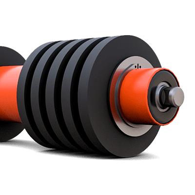 Disc Style Rubber Roll | Superior Industries