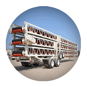 transporte circular LP Esteiras transportadoras de transferência circulares slide pac 300px